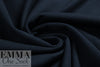 MTM organic cotton brushed fleece-backed sweatshirt knit - indigo night 1.125 yds