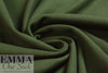 MTM organic cotton brushed fleece-backed sweatshirt knit - green khaki 1 yard