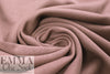 MTM organic cotton brushed fleece-backed sweatshirt knit - old rose 2 yds