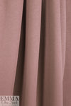 MTM organic cotton brushed fleece-backed sweatshirt knit - old rose 2 yds