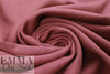 MTM organic cotton extra wide fleece-backed sweatshirt knit - rosewood 1.125 yds