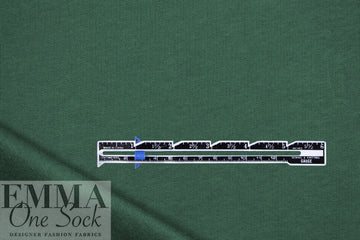 MTM organic cotton extra wide fleece-backed sweatshirt knit - spruce