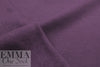 MTM organic cotton brushed fleece-backed sweatshirt knit - plum 1 yard