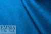 MTM organic cotton extra wide fleece-backed sweatshirt knit - intense blue .5 yds