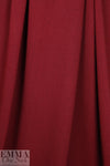 Oeko-Tex cert. bamboo/cotton fleece-back knit - persian red