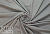oeko-tex cert. bamboo/cotton fleece-back knit - gray