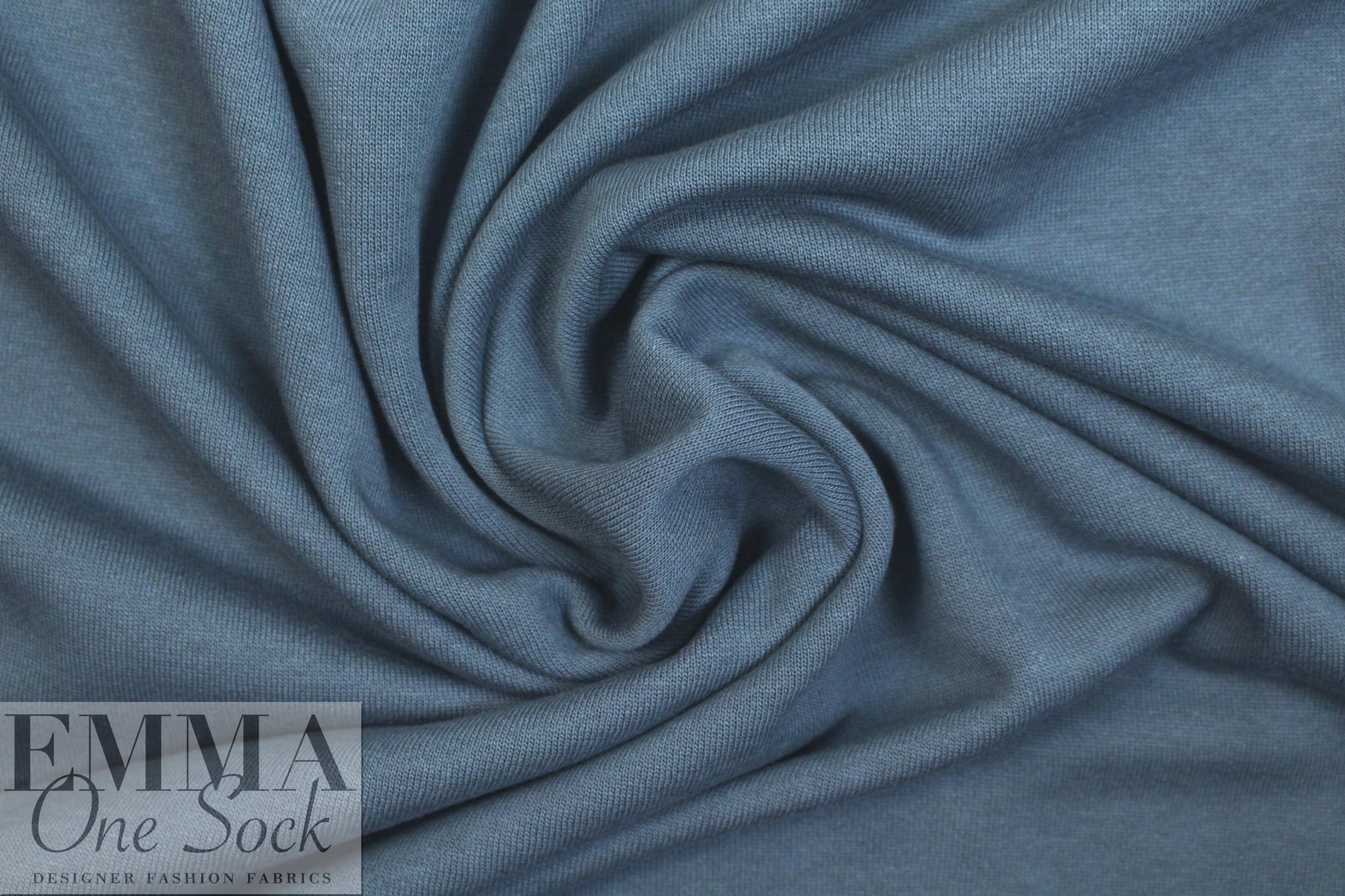 Oeko-Tex cert. bamboo/cotton fleece-back knit - citadel .625 yds