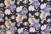 NY designer carnations lightweight silk jacquard