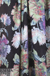 NY designer carnations lightweight silk jacquard