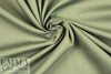 cotton/nylon/spandex stretch poplin - khaki green 2.5 yd