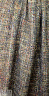 Italian 'Chanel tweed' boucle' - blue/earth