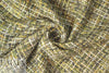 Italian 'Chanel tweed' boucle' - woodsy greens .75 yds