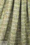 Italian 'Chanel tweed' boucle' - woodsy greens