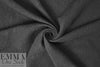 Italian 'cellular swirl' textured matelasse brocade - black