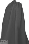 Italian 'cellular swirl' textured matelasse brocade - black