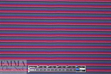 French textured yarn-dye knit - pink/violet dot