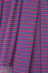 French textured yarn-dye knit - pink/violet dot 1.375 yd