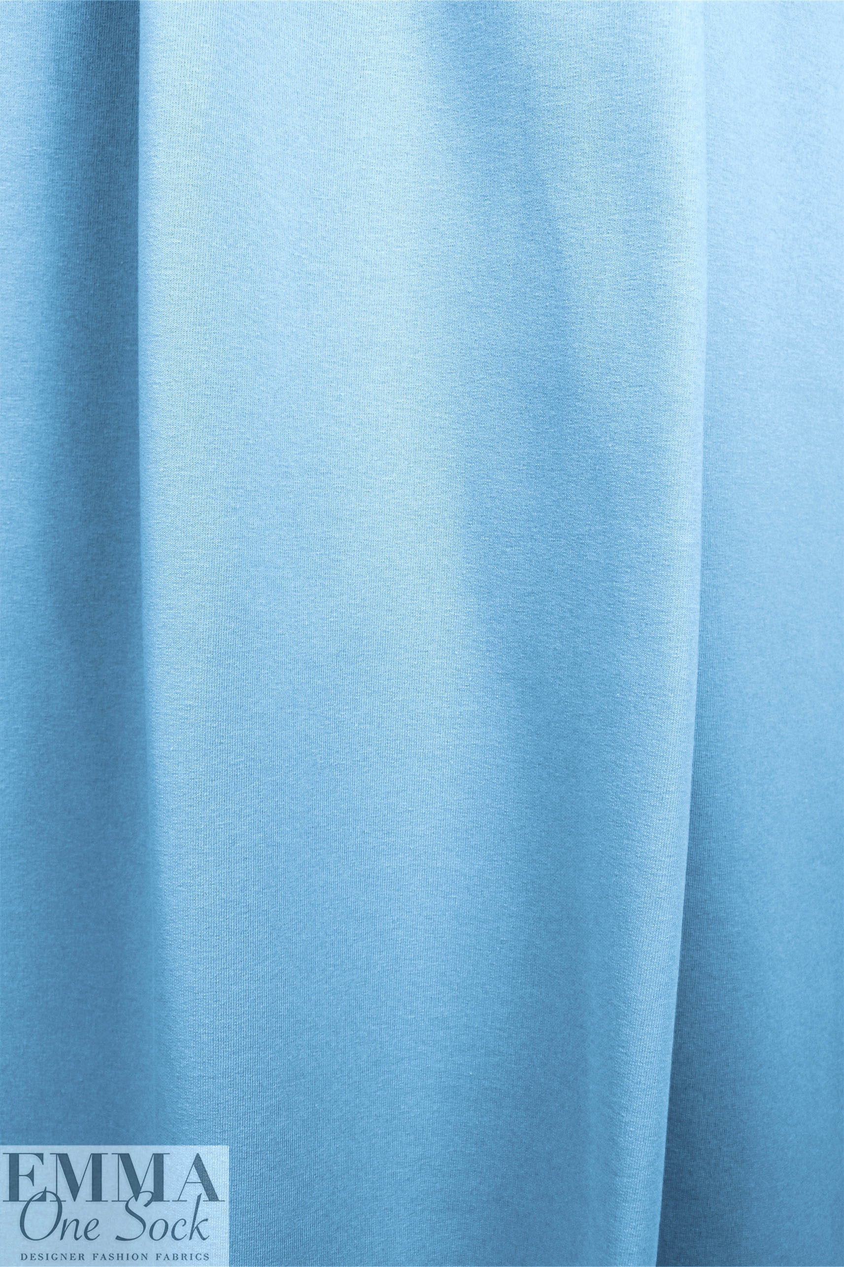 Dutch digital French terry Oeko-Tex certified - bonnet blue 3 yd