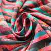 Dutch 'floral mystique' French terry knit - Oeko-Tex cert.  1.875 yds
