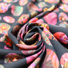 Dutch 'little scenes' French terry knit - Oeko-Tex cert.  .8 yds