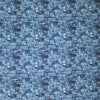Dutch 'love language' French terry knit Oeko-Tex cert. - denim blue .66 yds
