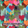 Dutch 'laws of attraction' French terry knit - Oeko-Tex cert.  1 yard