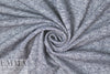 french terry knit tweed - denimy blue