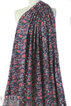 NY designer 'liberty' floral french terry knit