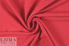 NY designer all-cotton french terry knit - red