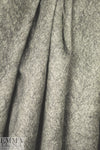 NY designer plush gray 'bear' faux fur 2 yd