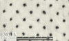 NY designer dalmation dot short pile faux fur .75 yds