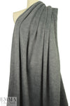 Italian 2-ply 'furry' sweater knit - medium gray 2.25 yd