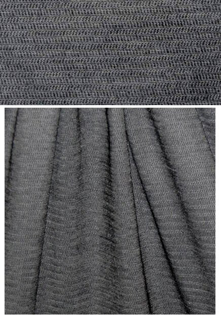 fusible weft interfacing - black .75 yds