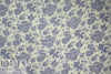 Italian wool/mohair/hemp boucle' - blue toile