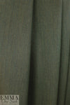 Italian wool gabardine suiting - olive heather 1.625 yd