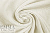 textured cotton double gauze - ivory 1.625 yds