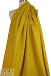 textured cotton double gauze - mustard 1.875 yd