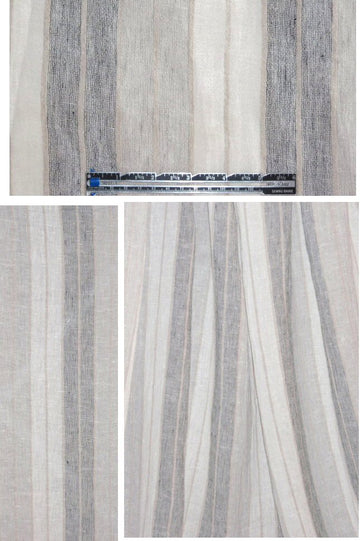 Burning T0rch yarn-dye striped cotton gauze
