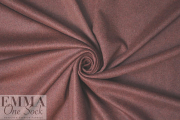 super soft henna luxury wool blend suiting/coating