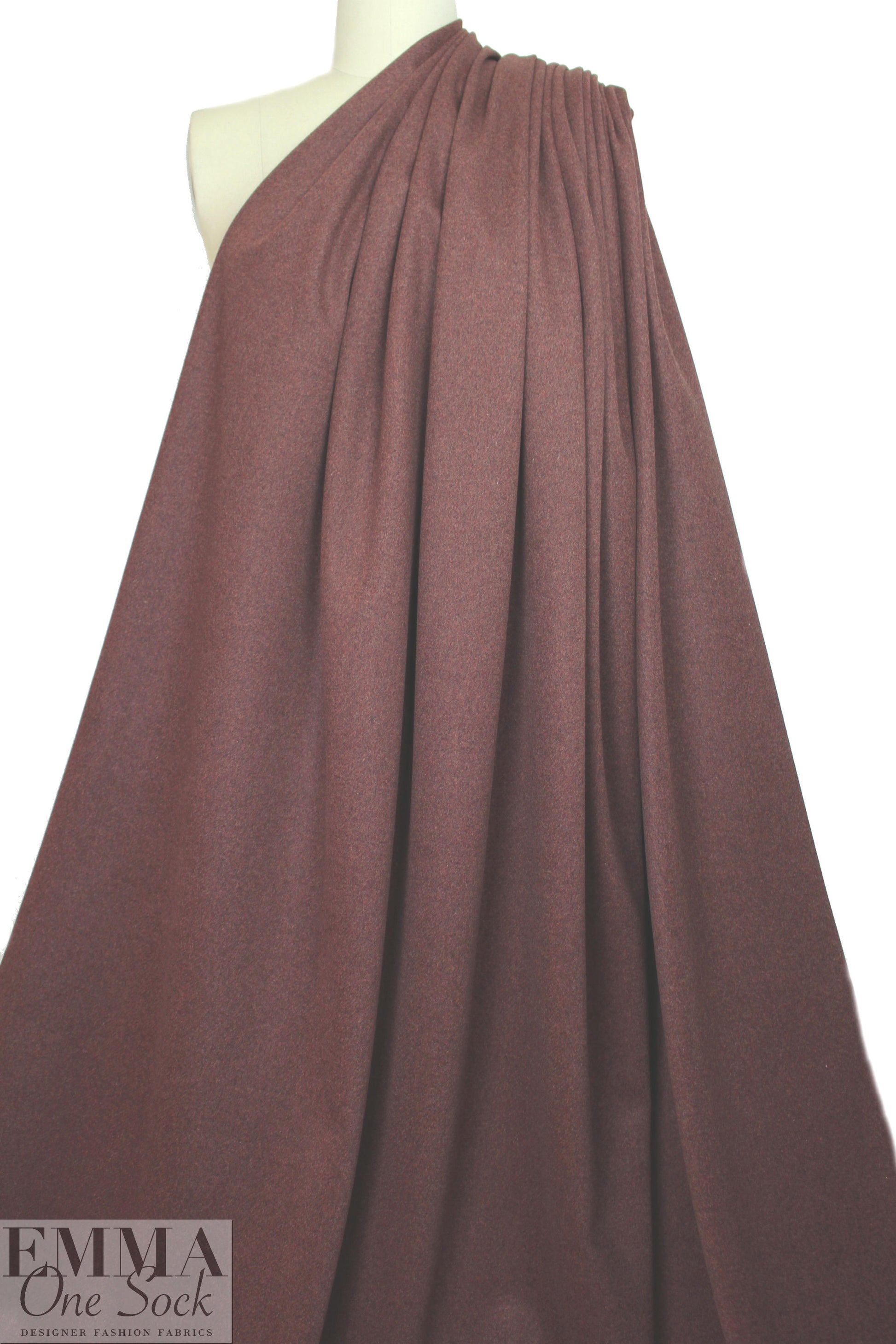 super soft henna luxury wool blend suiting/coating 2.25 yd