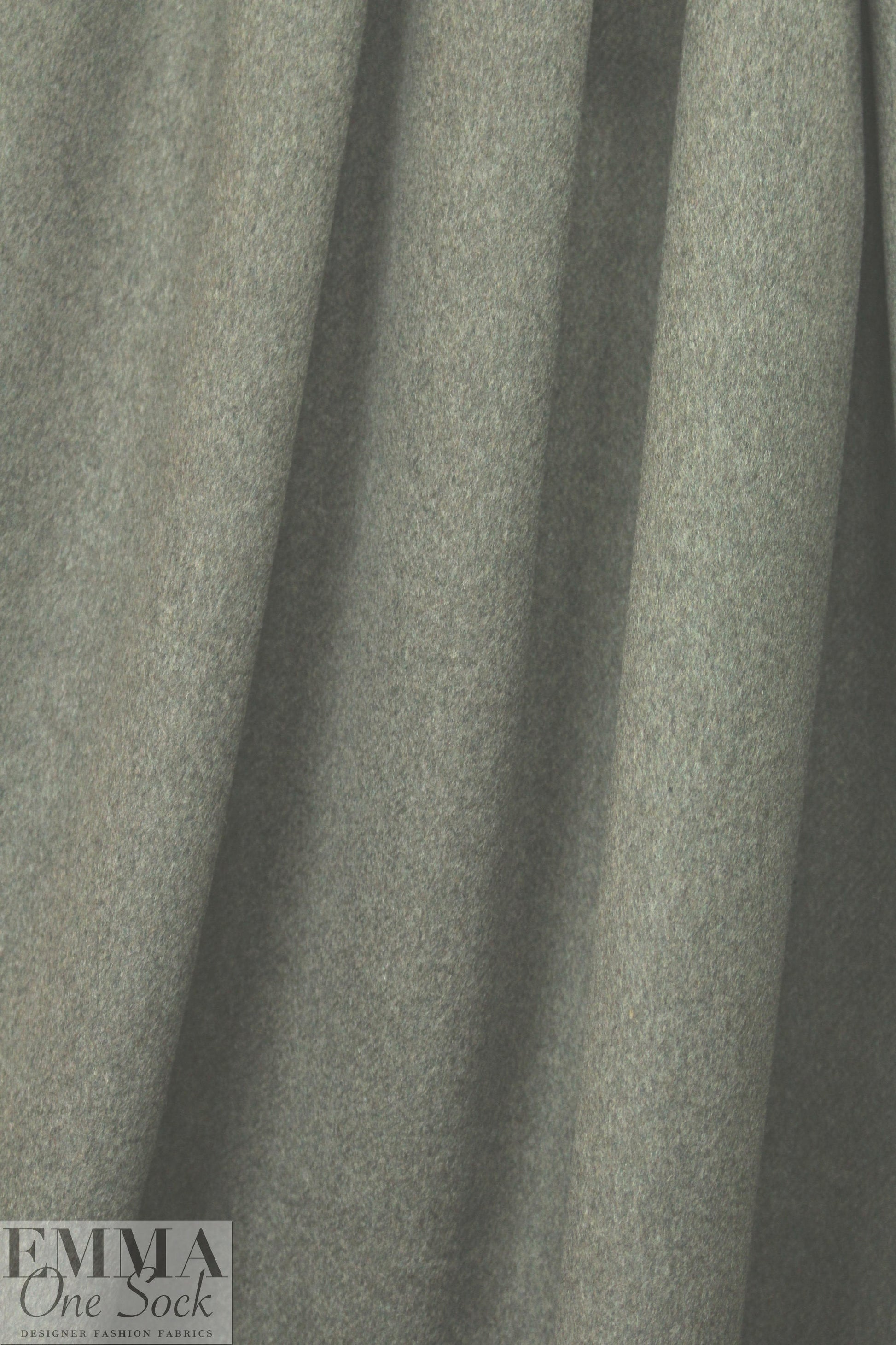super soft dusty green luxury wool blend suiting/coating 2.25 yd