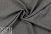 stretch wool doublecloth crepe - banker's grey