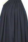 stretch wool doublecloth crepe - midnight navy 1.5 yds