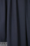 stretch wool doublecloth crepe - midnight navy