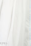 Giza 100% egyptian cotton shirting - optic white 1.5 yds