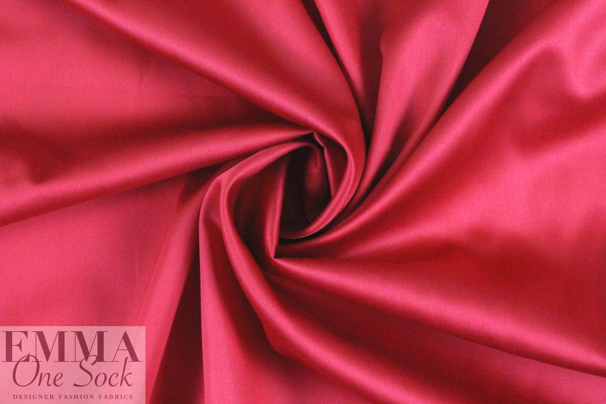 Giza 100% Egyptian cotton shirting - red 1.75 yd
