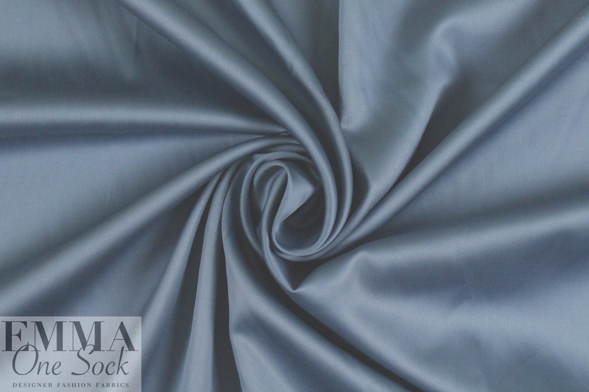 Giza 100% egyptian cotton shirting - cadet blue 1.125 yds