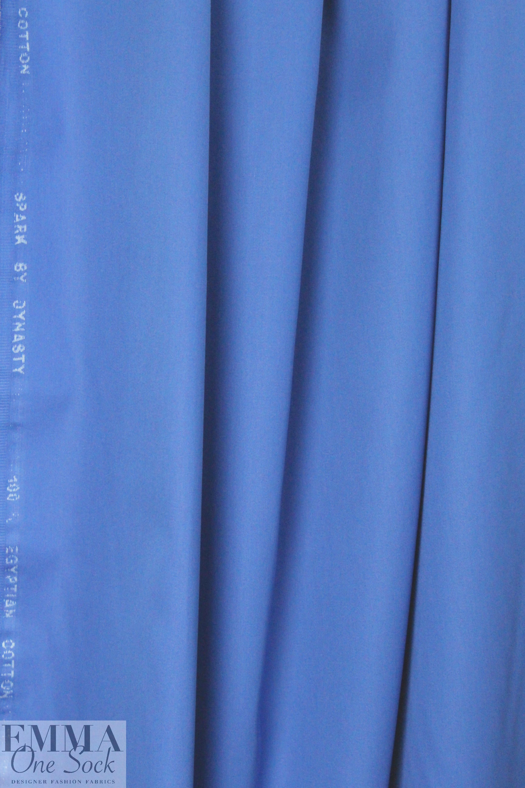 Giza 100% egyptian cotton shirting - royal 1.875 yd