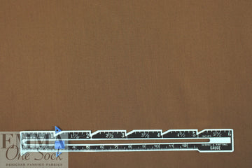 Giza 100% Egyptian cotton shirting - nutmeg 2 yds