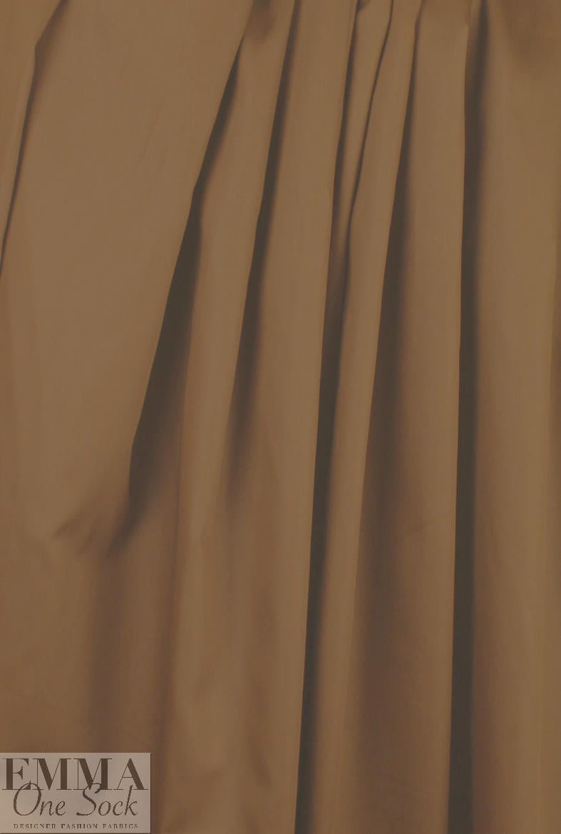 Giza 100% Egyptian cotton shirting - nutmeg 2 yds